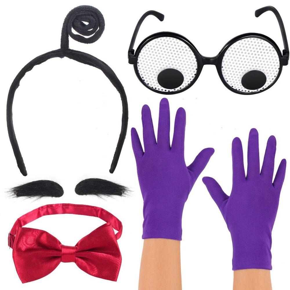9253 5 Pieces Adult Emotion Costume Accessoriess Set Tentacle